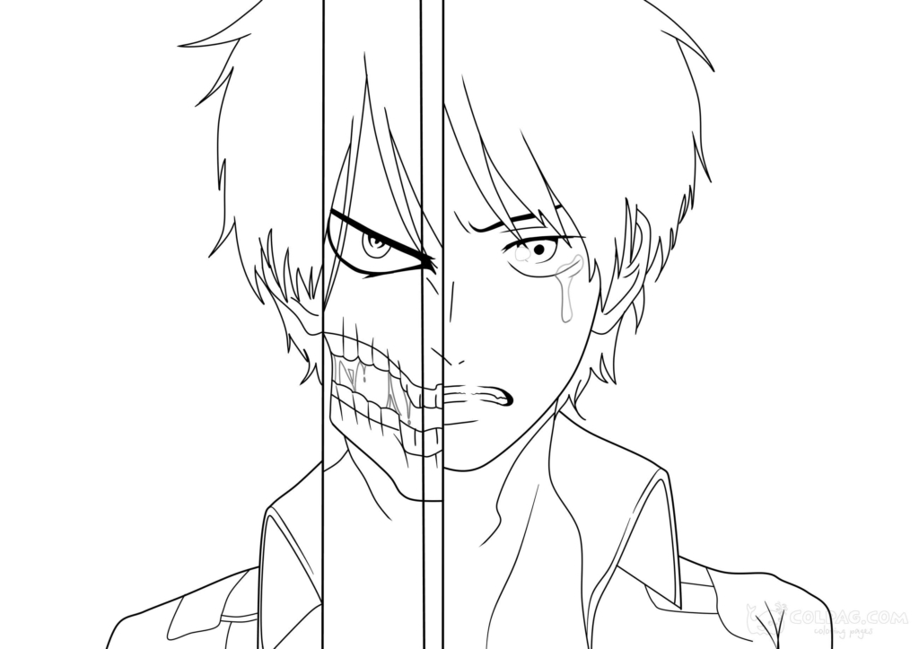 Attack on Titan Coloring Pages