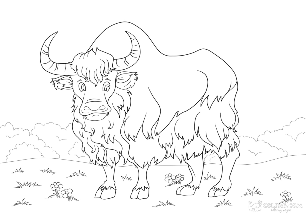 Farm Animals Coloring Pages to Print Online
