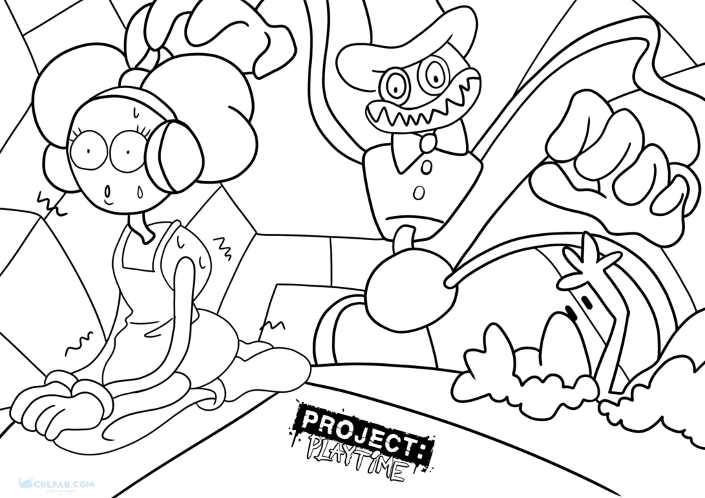 Daddy Long Legs Coloring Pages