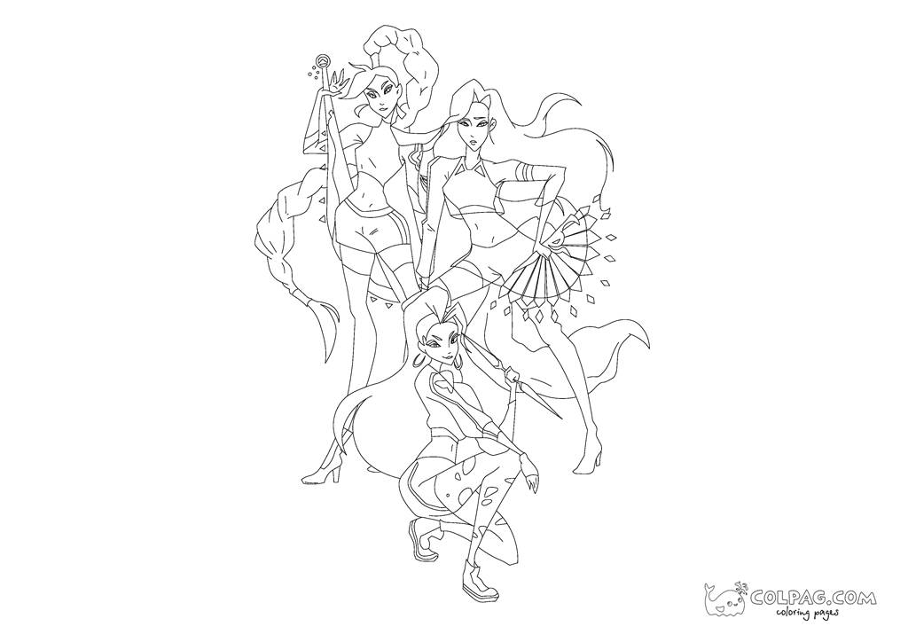 K-Pop: Demon Hunters Coloring Pages to Print
