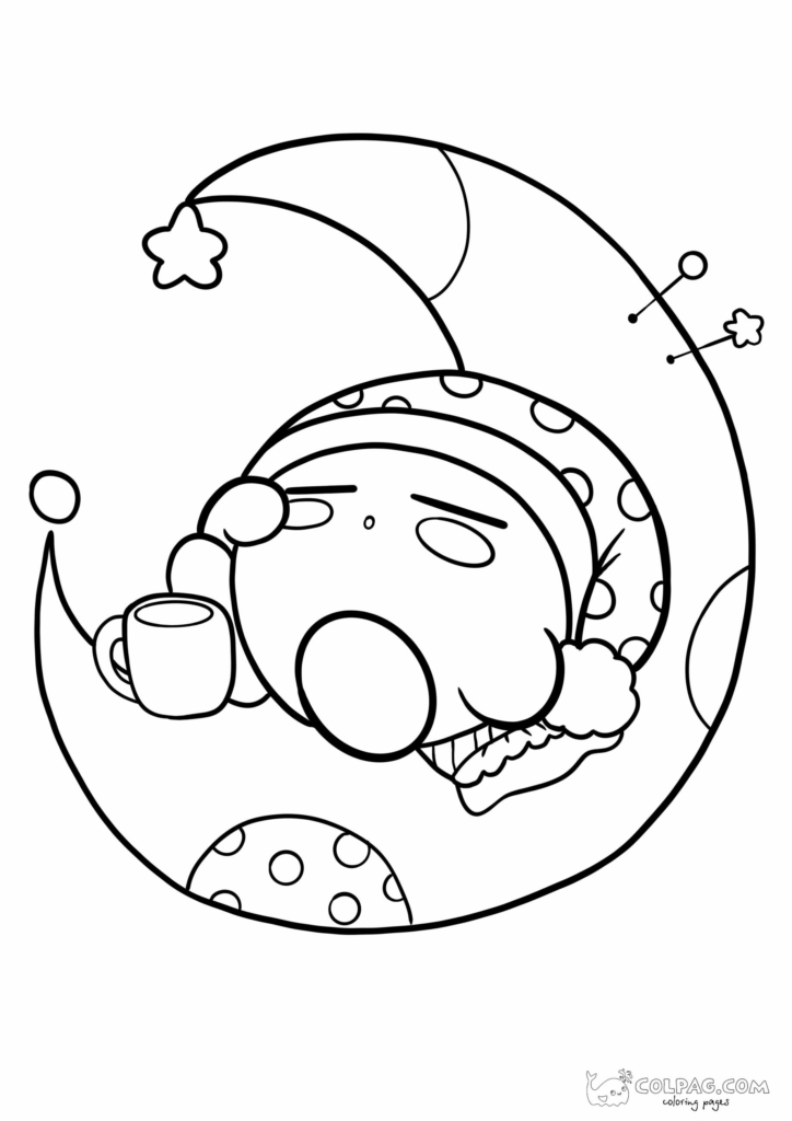 Kirby Printable Coloring Pages For Free