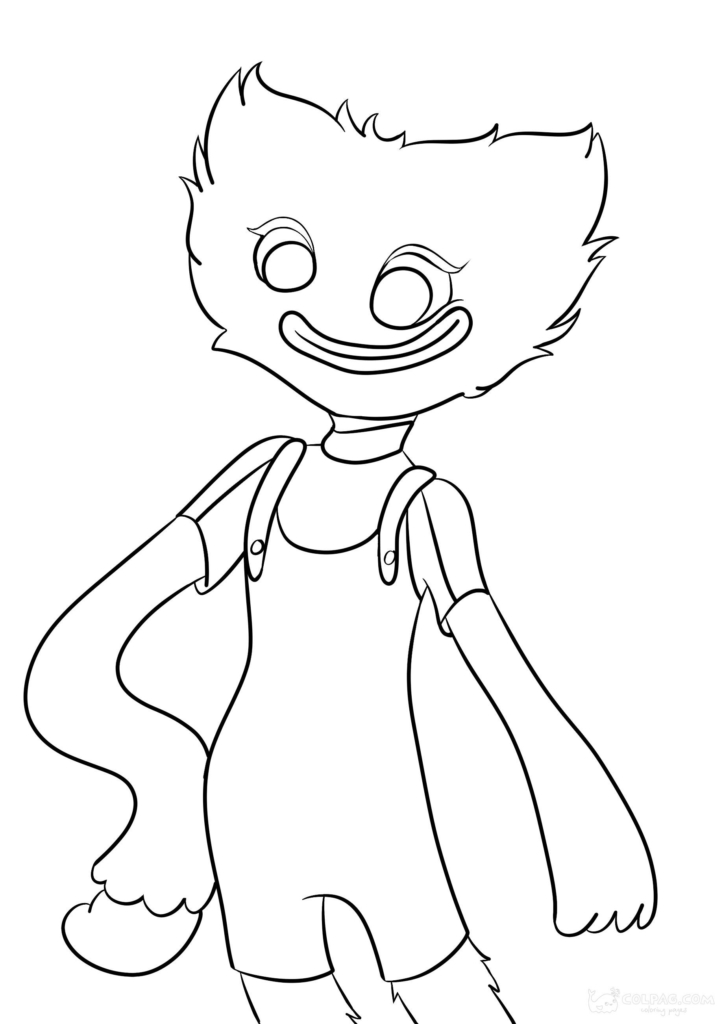 Kissy Missy Coloring Pages