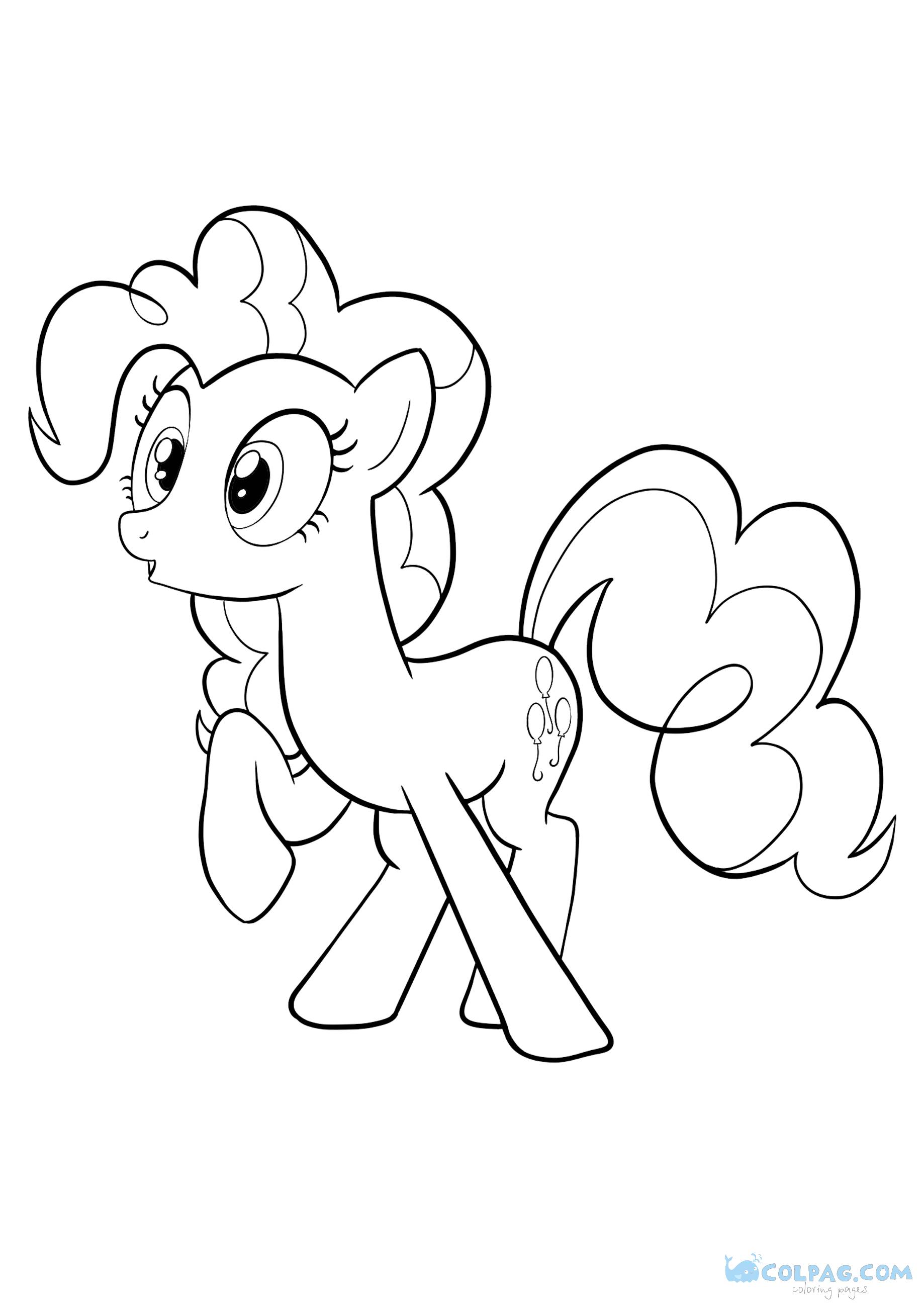 Pinky Pie Coloring Pages to Print