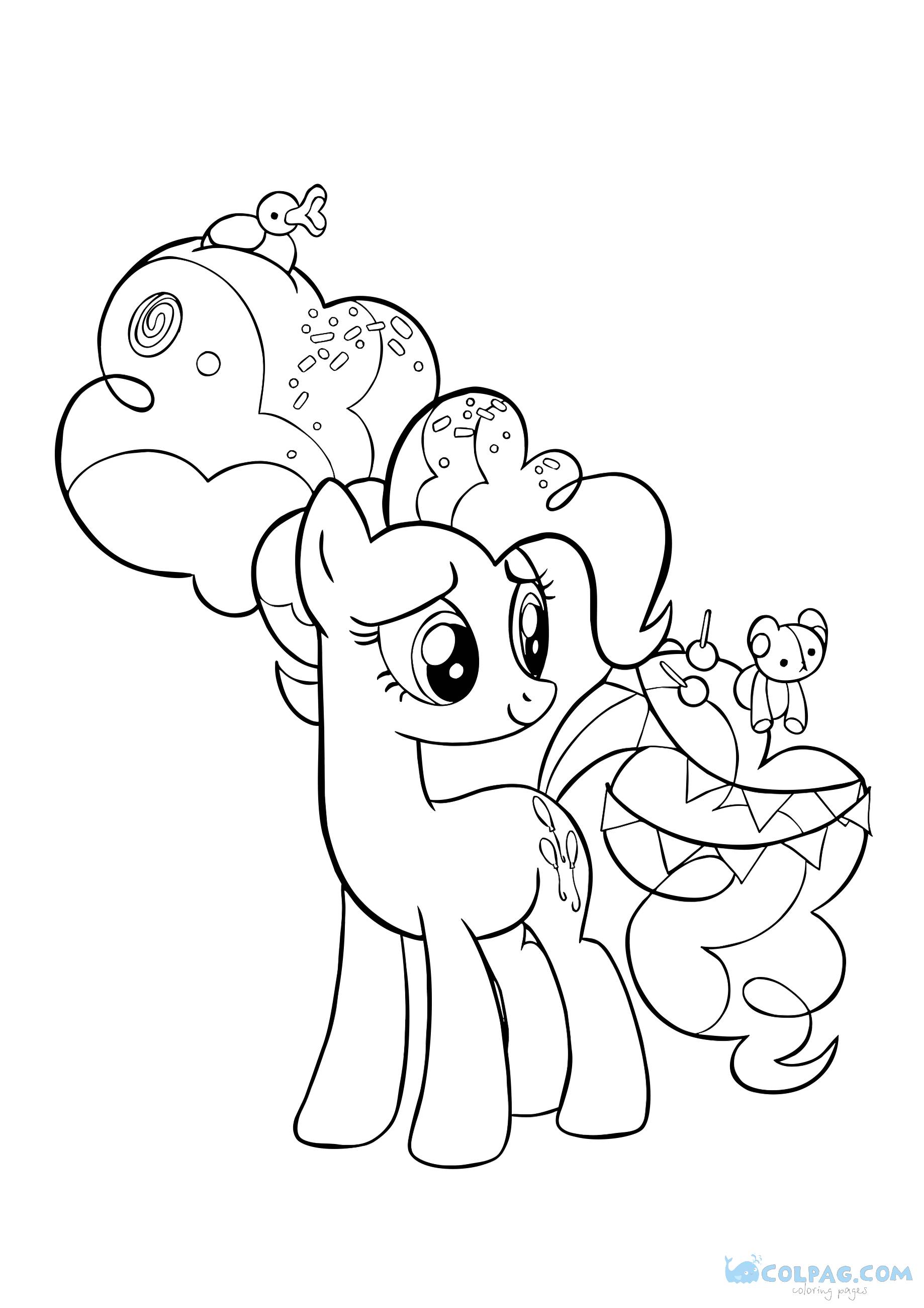 Pinky Pie Coloring Pages to Print