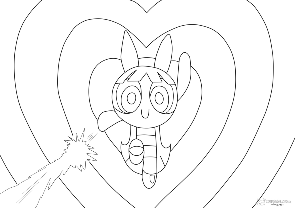 Powerpuff Girls Coloring Pages