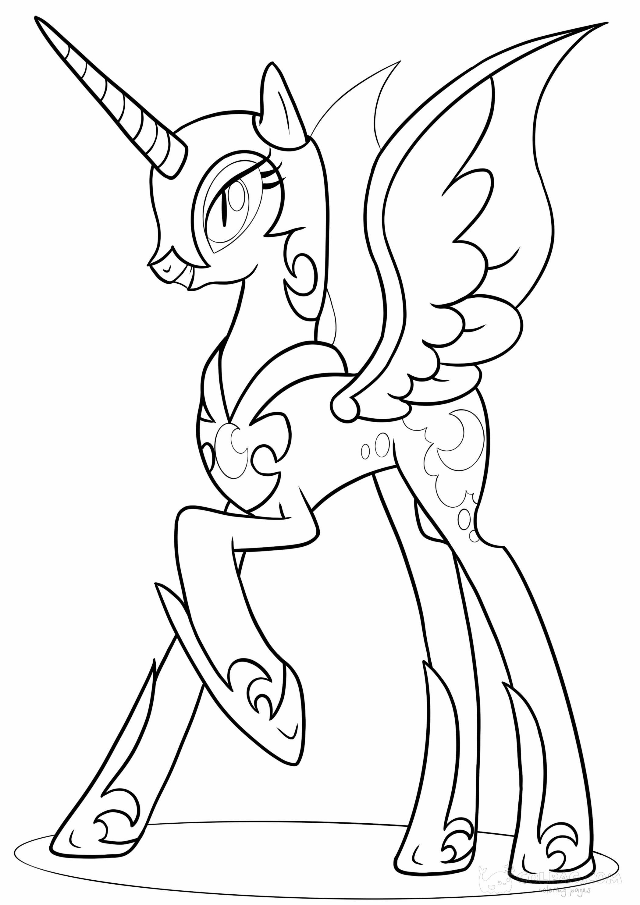 Desenho de Princesa Luna para Colorir - Colorir.com