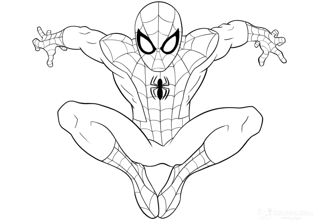Spider Man Coloring Pages to Print Online