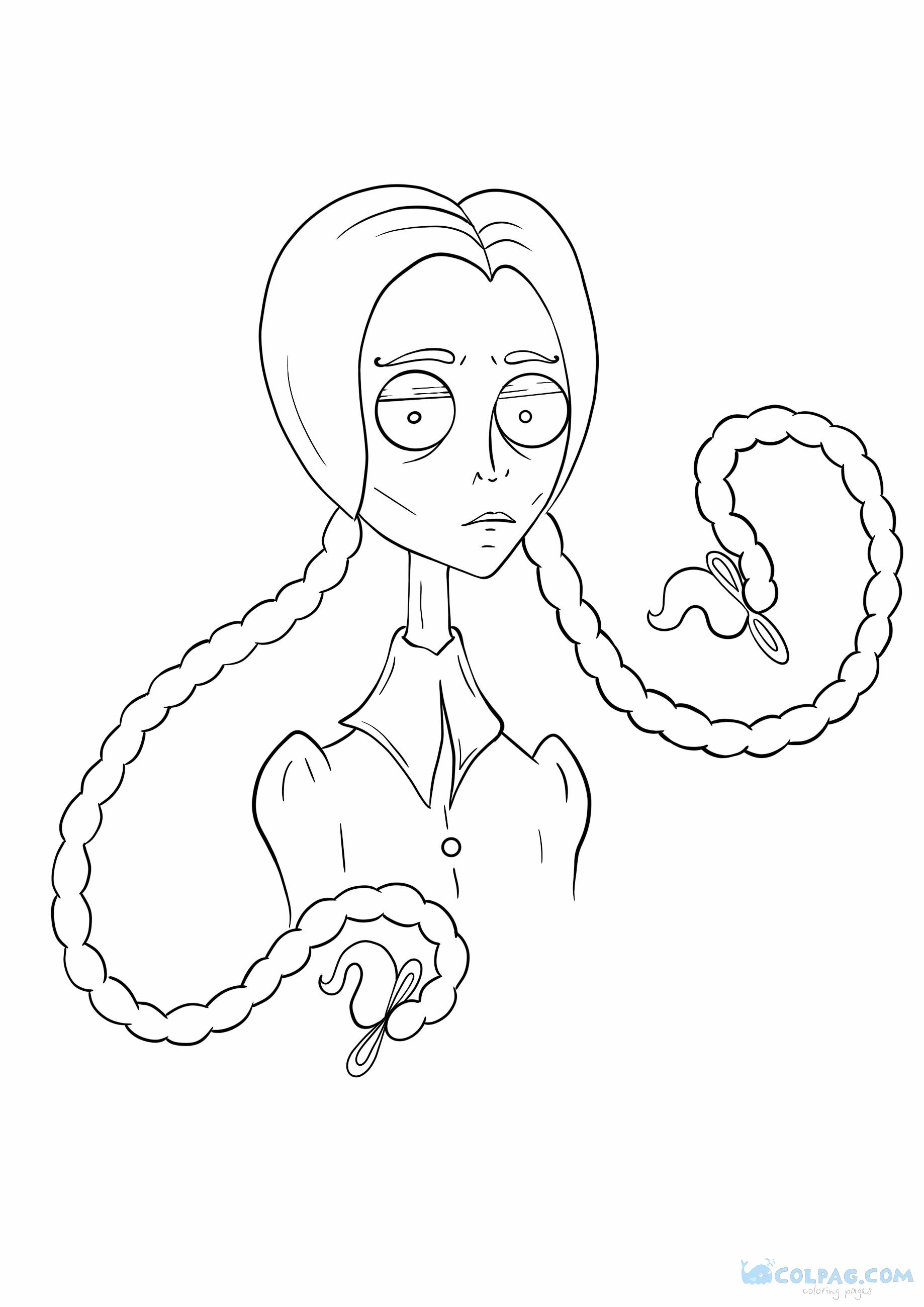 wednesday-addams-coloring-page-colpag-com-15