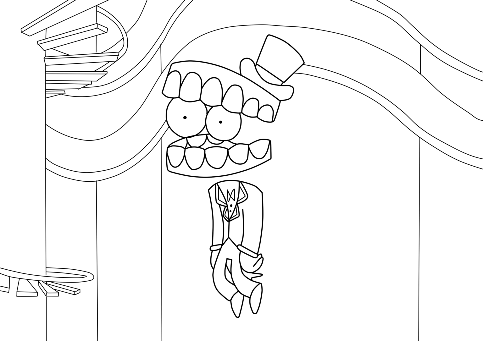 The Amazing Digital Circus Coloring Pages