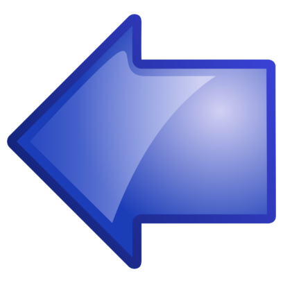 Flèches bleues PNG sur fond transparent et haute résolution