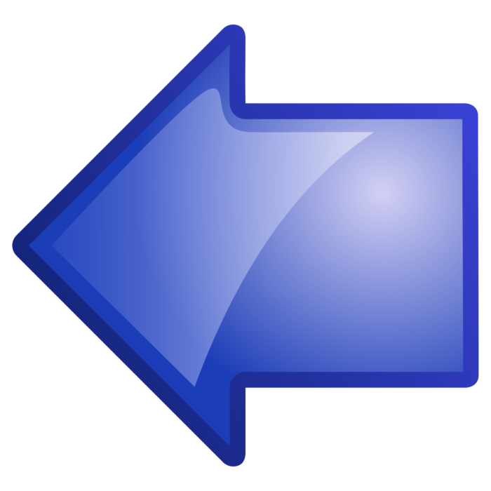 Blue PNG Arrows on Transparent Background for Free