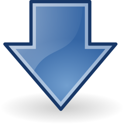 Blaue PNG-Pfeile auf transparentem Hintergrund kostenlos