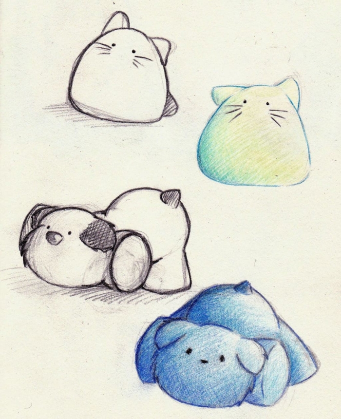 Котик по имени Миг  Desenhos kawaii tumblr, Kawaii desenhos fofos