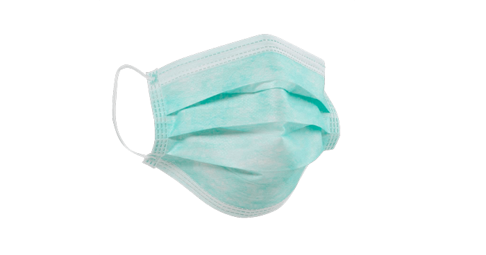 Máscaras médicas em PNG em um fundo transparente. 20 melhor clipart