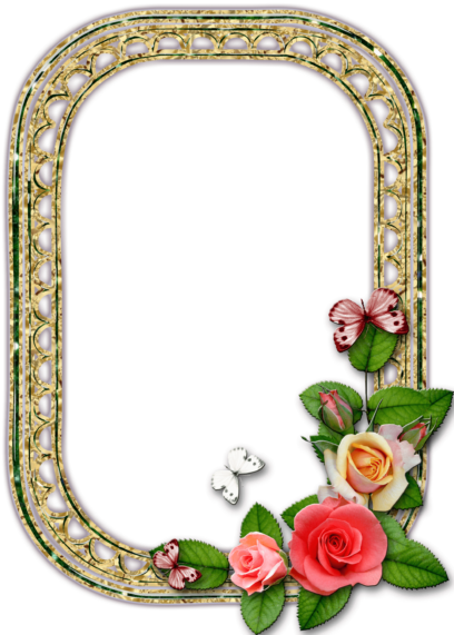 Photo Frames on Transparent Background in PNG Format. 180 Images