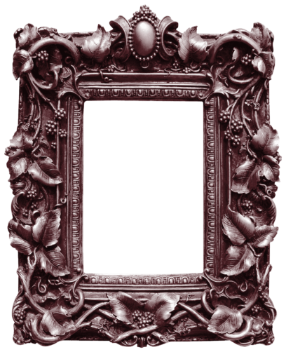 Photo Frames on Transparent Background in PNG Format. 180 Images