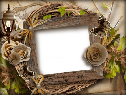 Photo Frames on Transparent Background in PNG Format. 180 Images