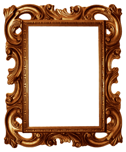 Photo Frames on Transparent Background in PNG Format. 180 Images