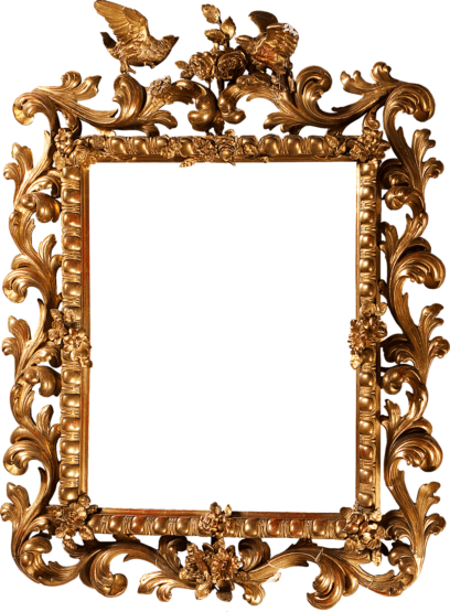 Photo Frames on Transparent Background in PNG Format. 180 Images