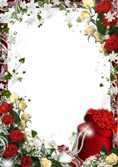 Photo Frames on Transparent Background in PNG Format. 180 Images