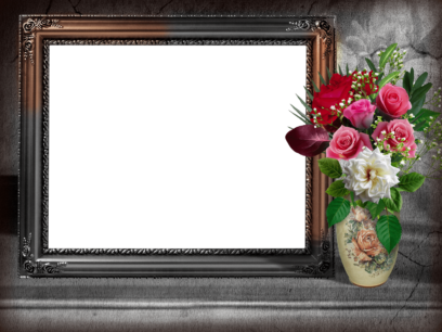 Photo Frames on Transparent Background in PNG Format. 180 Images