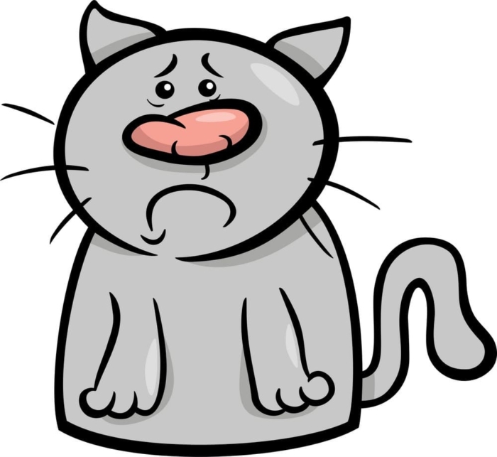 Pictures of Sad Cats. Photos, Cliparts, Images of Cats in Sadness